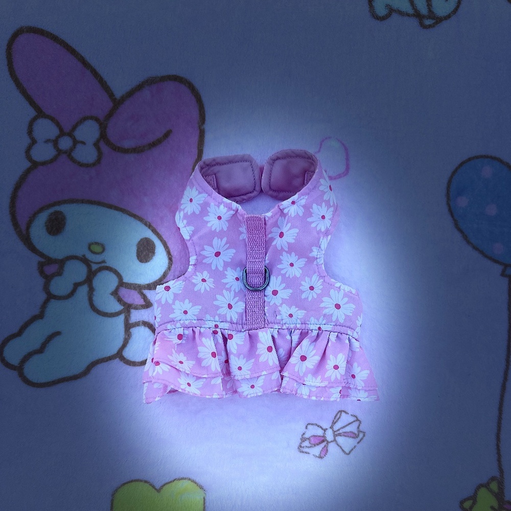 Pink Harness With White Flowers - Bond & Co.